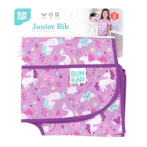 Bavoir junior Bumkins anti-tache pour simplifier les repas