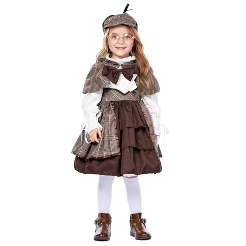 Disfraz Completo Detective Niña Talla Grande 10-12 años miniatura 4