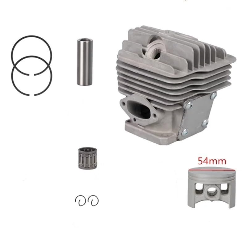 Kit cylindre-piston 54mm 1E54FP pour réparation de souffleur et atomiseur thermique - 2