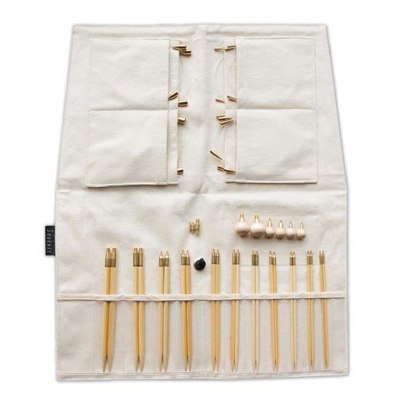 Seeknit - Shirotake Premium Interchangeable Circular Needle Set - 1 Piece, Beige