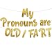 Hilarious Adult Birthday Gold Glitter Banner - Funny Birthday and Retirement Party Supplies, Ideas, Gifts and Decorations
