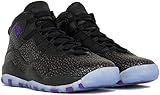Color: Negro Púrpura Negro Nike, Zapatillas de Baloncesto para Niños, Negro (Black/Fierce Purple-Black), 36 1/2 EU