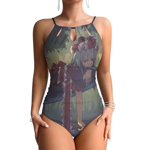 Maillot de bain de plage anime une pièce aux finitions haut de gamme
