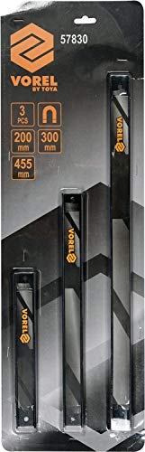 Vorel Magnetic Tool Holder 3 Pieces Set Size 200-455mm Magnetic Strips (V 57830), Gold - Image 2