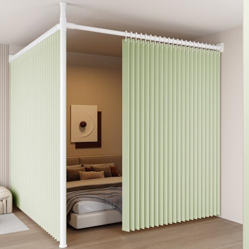 YQW�˂����� �p�[�e�[�V���� ���� �d�؂� �J�[�e���t��X2 �f�M�h�� �A�R�[�f�B�I���J�[�e�� �݂艺�����d�؂�X�y�[�X�Z�p���[�^�[�p �Ռ� ���n ���� ����� ���߉\ �L�k�\ ���ς�_ ������� 3�|�[�� (�O���[��,[�������_�F 1.6�`2.1