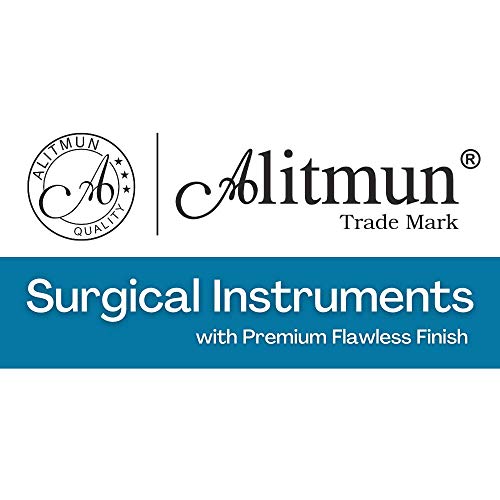 Image of Quality Suture Set of 3 Surgical Instrument, 6'' Needle Holder, 5'' Adson Dissecting Forceps, 4'' Iris Scissor, 100% Stainless Steel Suturing Kit for Practice, for Medical Students, Doctor