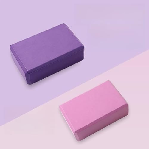 Non-Slip High-Density Yoga Foam Block – Balance & Support for Yoga, Pilates & Meditation - PINK - Image 6