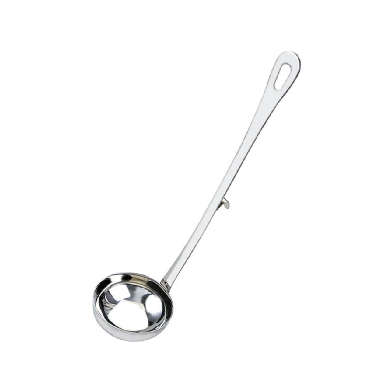 Homoyoyo 2pcs Stainless Steel Hot Pot Colander with Hook Long Handle Soup Spoon Strainer for Kitchen