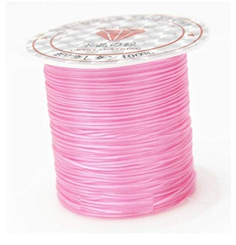 393 Forte cavo di perline di cristallo flessibile 1mm per bracciali filo elasticizzato filo collana di gioielli fai da te che fa la linea di corda-393 pollici Colore 11