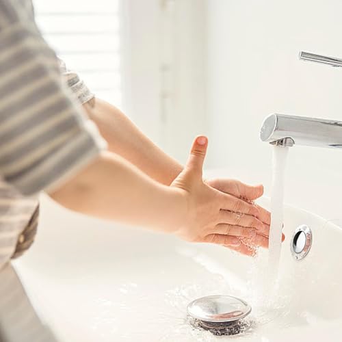 2 Stück Metall Überlauf Abdeckung,Waschbecken Überlauf Abdeckung,Waschbecken Überlauf Ringe,Runde Überlaufabdeckung,für 22-24 mm/0,86-0,94 Zoll Durchmesser von Waschbecken