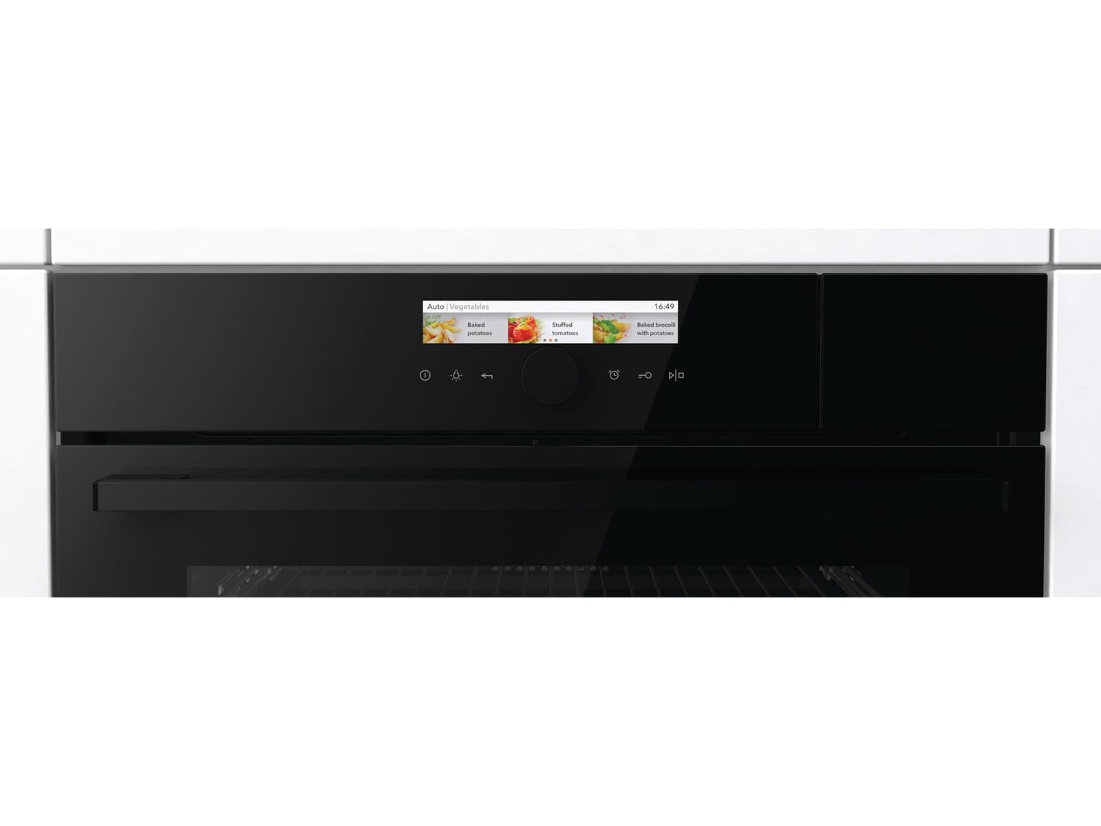 Gorenje Masterline BCMS598S19BG Kompakt-Dampfbackofen mit Mikrowellenfunktion Schwarz