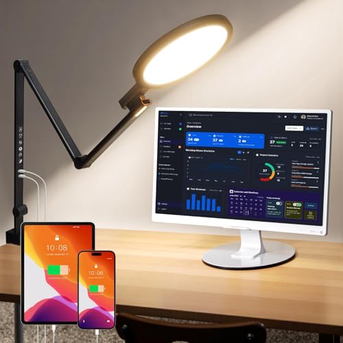 LIFENSGOLER Video Conference Lighting with Adjustable Brightness