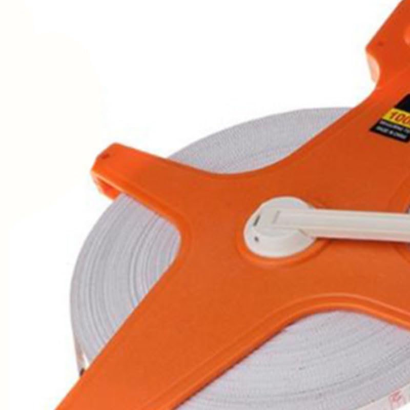 Cinta Métrica de Fibra 100 Metros con Mango de Plástico miniatura 4