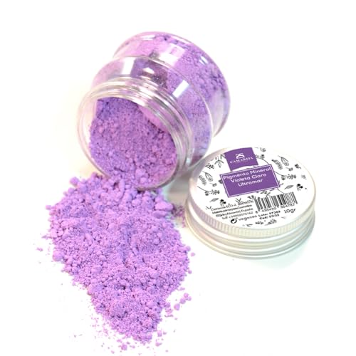 Camassia Pigmento mineral en polvo Violeta claro (Ultramar) | Pigmentos minerales y micas | Ultramarine Pink | 10gr