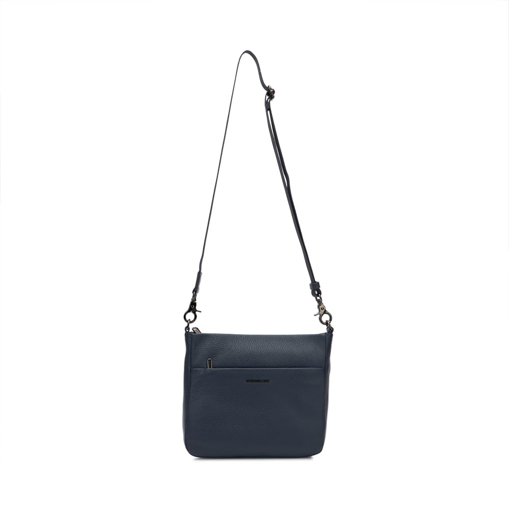 Mandarina Duck Mellow Leather Crossover Women's, Dress Blue, Taglia Unica