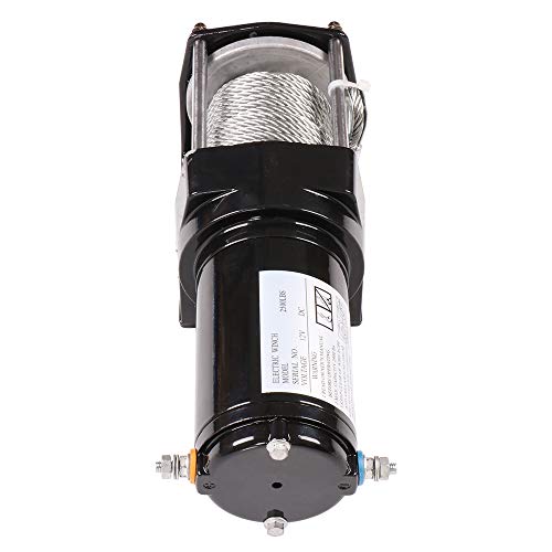 Winch Eléctrico UTV 2500LBS SCITOO Cable Acero Control 12V miniatura 5