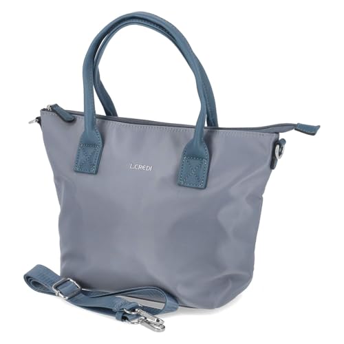 L.CREDI 1006005-532 SP Handtasche Textil Damen in blau L.CREDI 1006005-532 SP Handtasche Textil Damen in blau