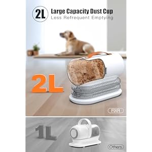 Pet Grooming Vacuum  Dog Hair Vacuum 12000pa Powerful Dog Vacuum for Shedding Grooming Hair 2l Large Dust Cup Low Noise 3 Suction Levels 5 Grooming Tools  Cucciolini Doodles Pet grooming vacuum  dog hair vacuum 12000pa powerful dog vacuum for shedding grooming hair 2l large dust cup low noise 3 suction levels 5 grooming tools   cucciolini doodles