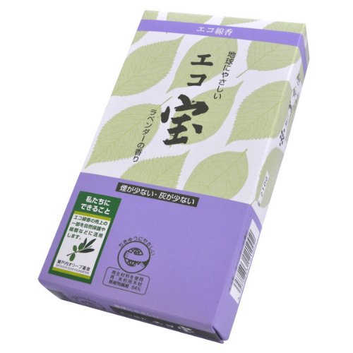 Eco-Takara (Eco Treasure) Lavanda - Incienso Kunjudo - 30 varillas