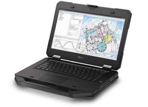 Dell Latitude 5414 Rugged Laptop, 14 Zoll HD, Intel Core i5-6300, 16 GB RAM, 256 GB SSD, QWERTY Amerikanische Tastatur, Win 10 Pro (Generalüberholt) – Bild 4