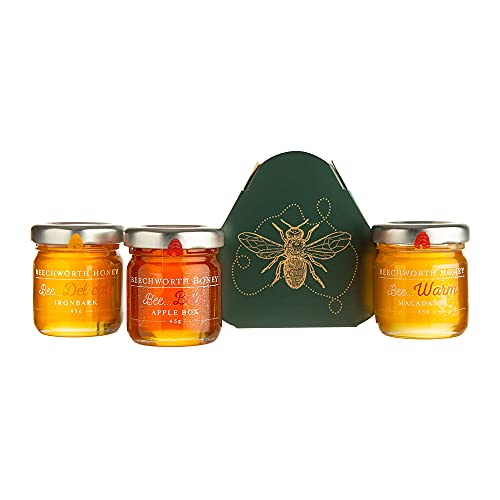 Beechworth Honey Gift Pack - 100% Australian Mini Honey Trio 45g x 3