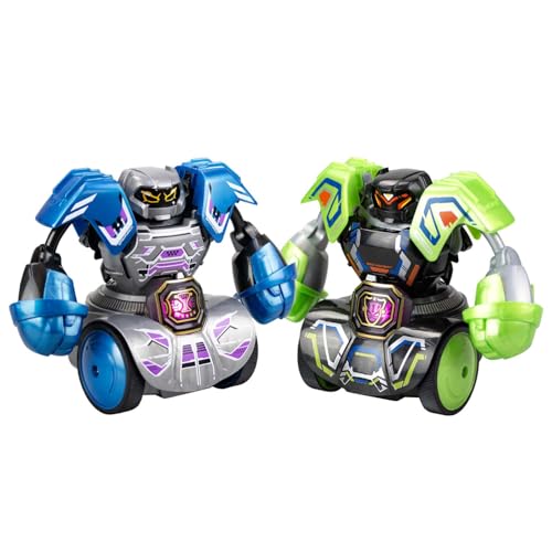 Silverlit YCOO Robo Kombat Tornado, Interactive Robot Fighting Toy with 360° Spin & Super Tornado Punch, 2 Battle Modes AI & Multiplayer, Sound Effects, LED...