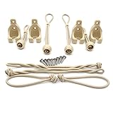 Cortinas enrollables con soporte para receptores de pared, cuadrada)