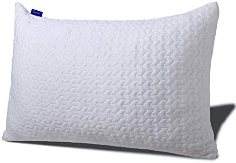Stomach Sleeper Pillows for Sleeping-Bed Pillows with Gel Shredded Memory Foam,Customized Loft for Neck & Shoulder Pain Relief,Adjustable Memory Pillow Queen Size for Back & Side Sleepers