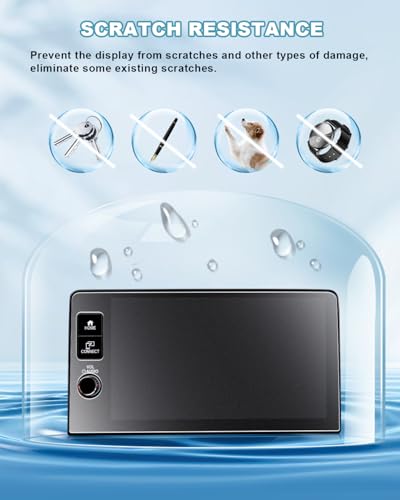Image of CDEFG for 2025 2026 Acura ADX Screen Protector Matte Anti Glare, Tempered Glass 9-Inch Touchscreen for 2025 2026 Acura ADX Accessories 9H Screen Cover Anti-Fingerprint (2-Button Knobs)