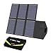 X-DRAGON 40W Monocrystalline Foldable Solar Panel Portable Charger (5V USB with Solar IQ + 18V DC) Waterproof Solar Panel for Laptop, Tablet, Cellphone, Laptops, Camping, Hiking, Travel (18V 40W)