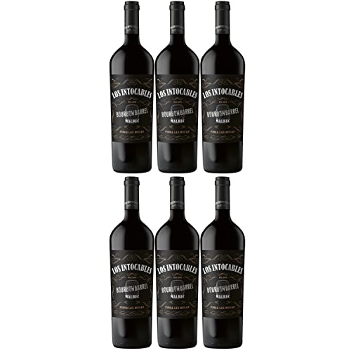 Finca Las Moras Los Intocables Black Malbec Rotwein veganer Wein trocken Argentinien I Versanel Paket (6 x 0,75) Cover
