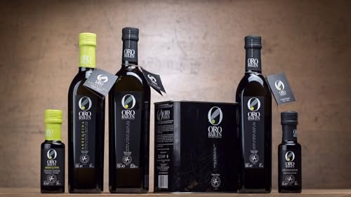 Oro Bailen Reserva Familiar Picual 2020 Harvest Spanish Extra Virgin Olive Oil - 2.5 Liters / 84.5 Ounce Tin