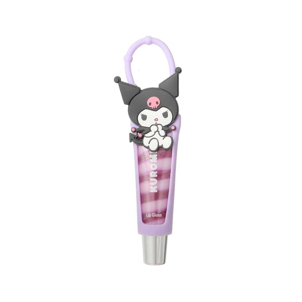 Sanrio Lisanslı Askılı Dudak Parlatıcısı - Kuromi