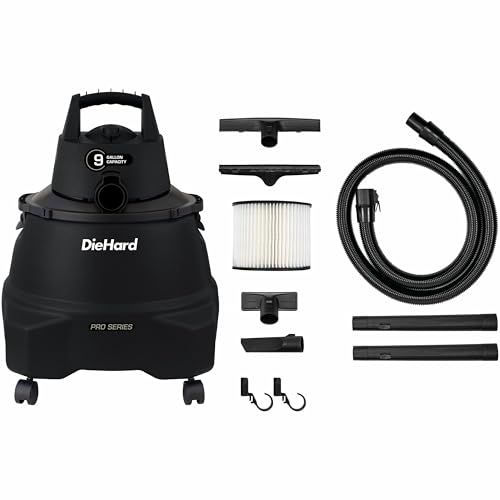 DieHard 9-Gallon 5.5 HP Pro Wet/Dry Vacuum
