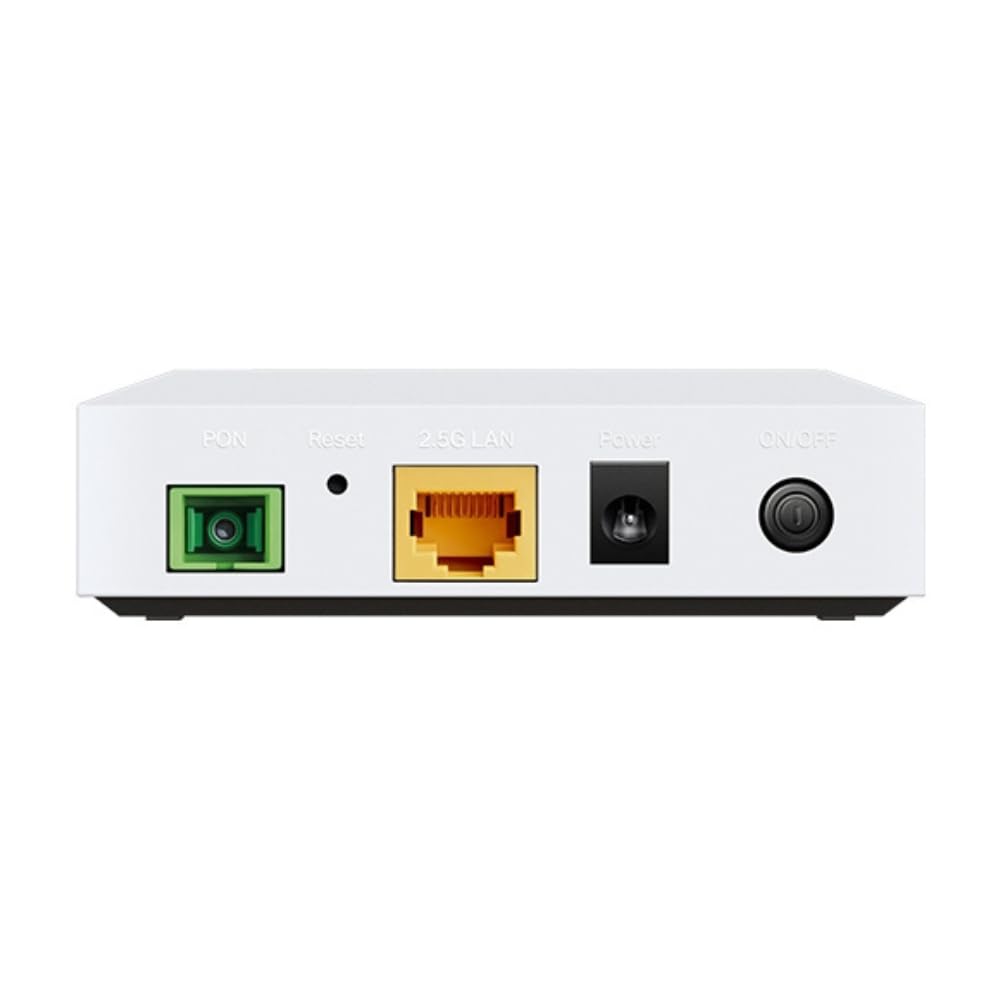 TP-Link XZ005-G6 ONU XPON, 1 porta Gigabit, compatibile con GPON e EPON, fibra ottica, colore bianco