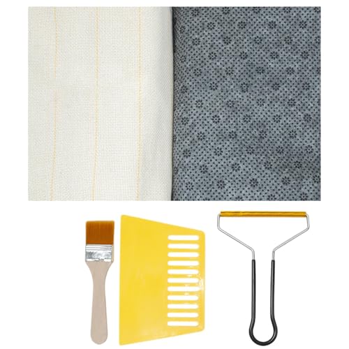 Tissu de tissage de tapis quadrillé pour débuter le tufting sans déformer vos motifs