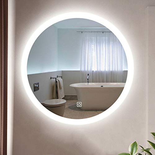 Specchio Da Bagno A LED Quadrato Frontale EQUAL 120x80 - CRISTALED - Foto 11