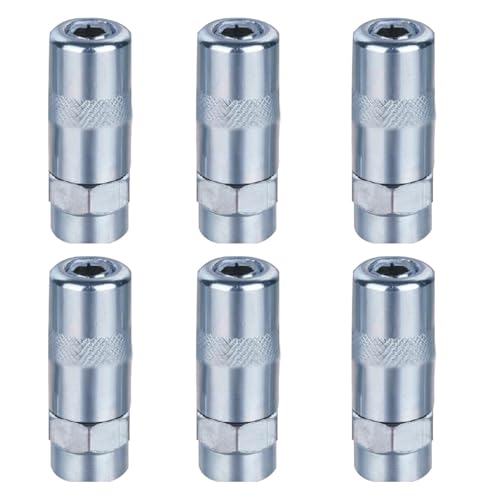 DUSCOKE 6 PCS Car Grease Gun Nozzle Tip, 1/8