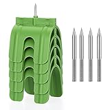 Sumnacon 5 Pcs Outlet Marker for Drywall Installation Drywall Marking Tool for Electrical Outlets, Electric Wire Protection Made, Green (Green)
