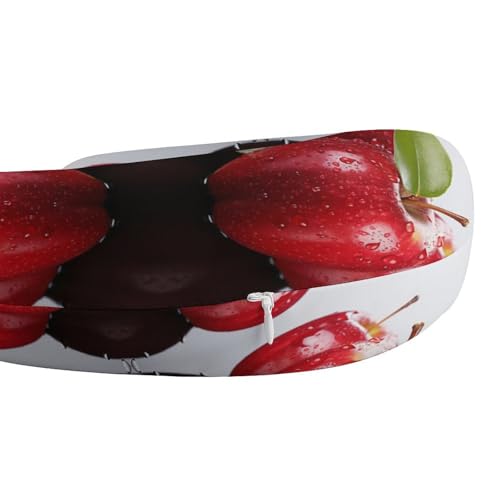 Almohada de viaje de espuma viscoelástica en forma de U miniatura 4