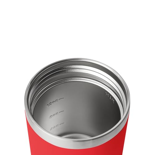 Image of YETI Rambler 16 oz Food Jar, Vacuum Insulated, Stainless Steel, With Airtight Lid, Rescue Red