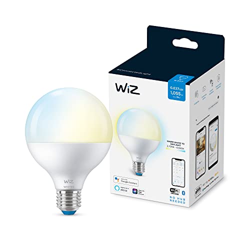 WiZ Lampadina Smart LED, Luce Bianca da Calda a
