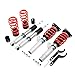 FAPO PS Series Coilover for VW Golf MK7 2012-2020, for 2019+ Volkswagen Jetta Height Adjustable Mono-Tube Lowering Suspension Struts