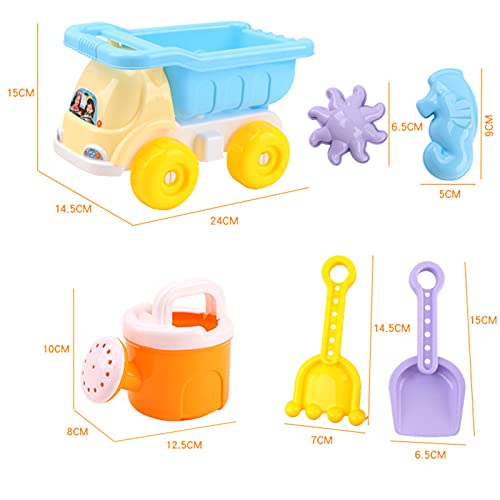 bismarckbeer Strandspielzeug-Set, Geeignet Für Kindergeschenke, Strandauto Und Sandschaufel 6-teilig, Geeignet Für… – Bild 6
