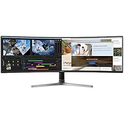 Samsung C49RG94SSU pantalla para PC 124,5 cm (49´´) UltraWide Dual Quad HD LCD Curva Negro - Monitor (124,5 cm (49´´), 5120 x 1440 Pixeles, UltraWide Dual Quad HD, LCD, 4 ms, Negro)