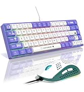 Amazon | 87キーワイヤレスゲーミングキーボード 無線マウスセット