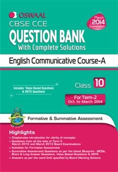 Buy Oswaal CBSE CCE Question Bank with Complete Solutions: English ...
