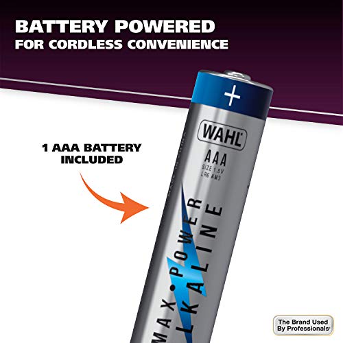Wahl Clean & Confident Female Battery Pen Trimmer & Detailer With Rinseable Blades For Eyebrows, Facial Hair, & Light Grooming- Hygienic Grooming & Easy Cleaning With Battery Included - Model 5640-100 #TOP5