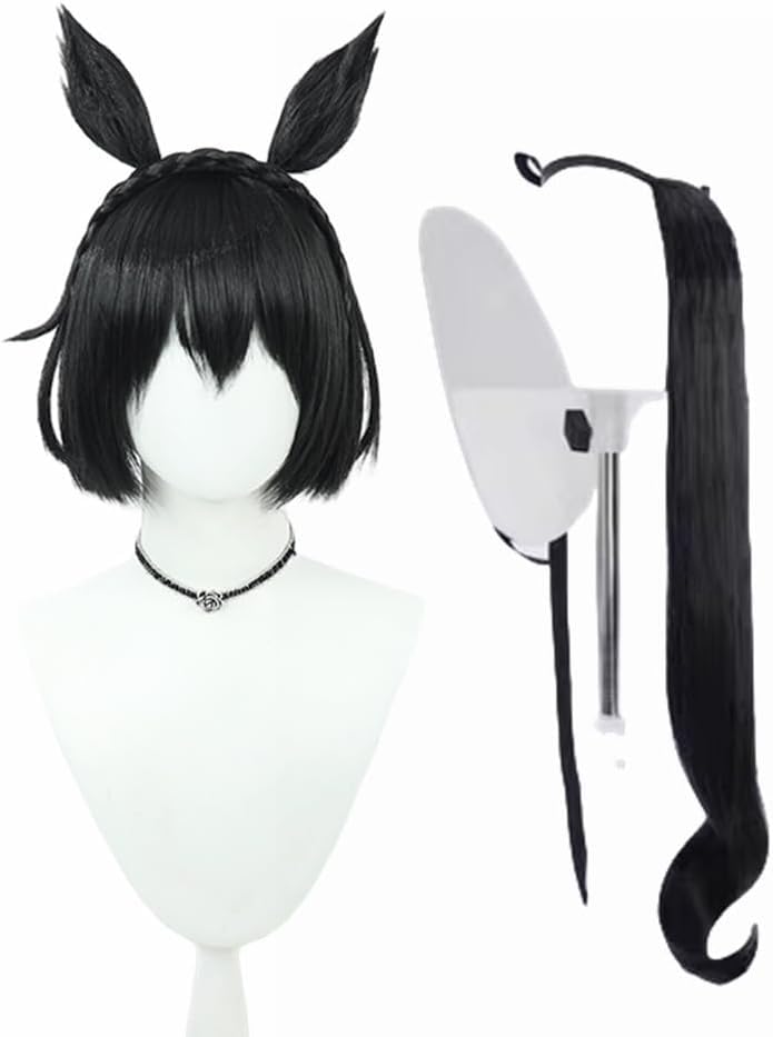 特注 連獅子風耳付きかつら Amazon.co.jp: [ASINKING] windbreaker 獅子頭連 兎耳山丁子