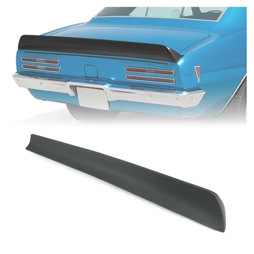 Rear Spoiler Foam Tape Seal Loose, Visible to Customer - 2022-2023 Chevrolet Bolt EUV 5 HECASA Rear Trunk Spoiler Compatible with 1967-1968 Chevy Chevrolet Camaro & Pontiac Firebird Rear Spoiler Lid Wing Splitter Nylon Painted Gray